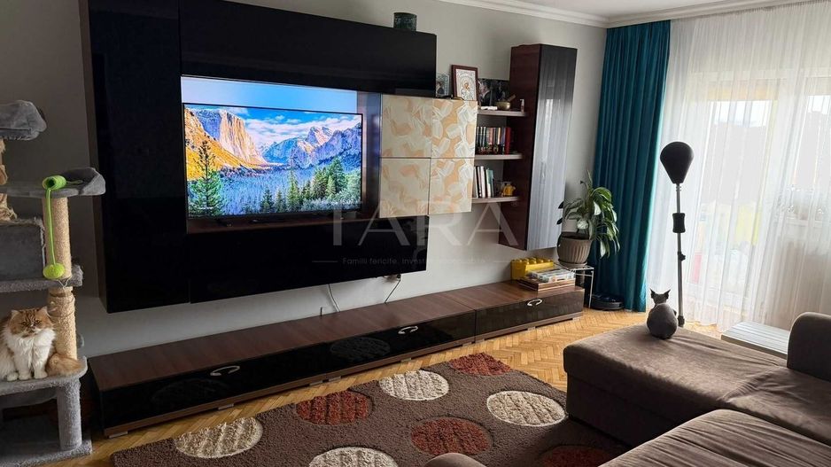 Apartament 3 camere Kaufland Mănăștur – 2 băi, mobilat. - Poză 7