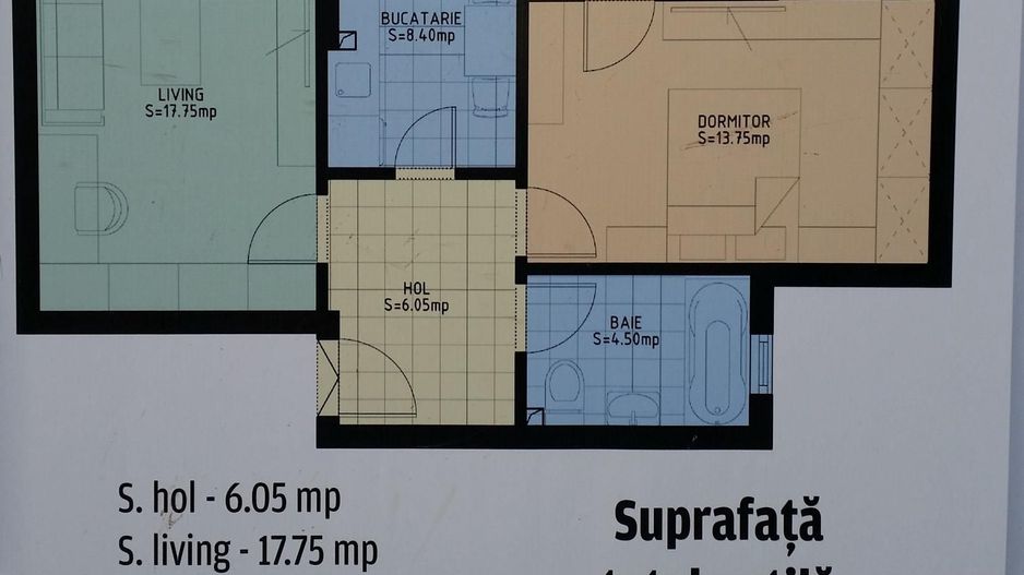 Apartament 2 camere-Aparatorii Patriei-Popesti Leordeni - Poză 12