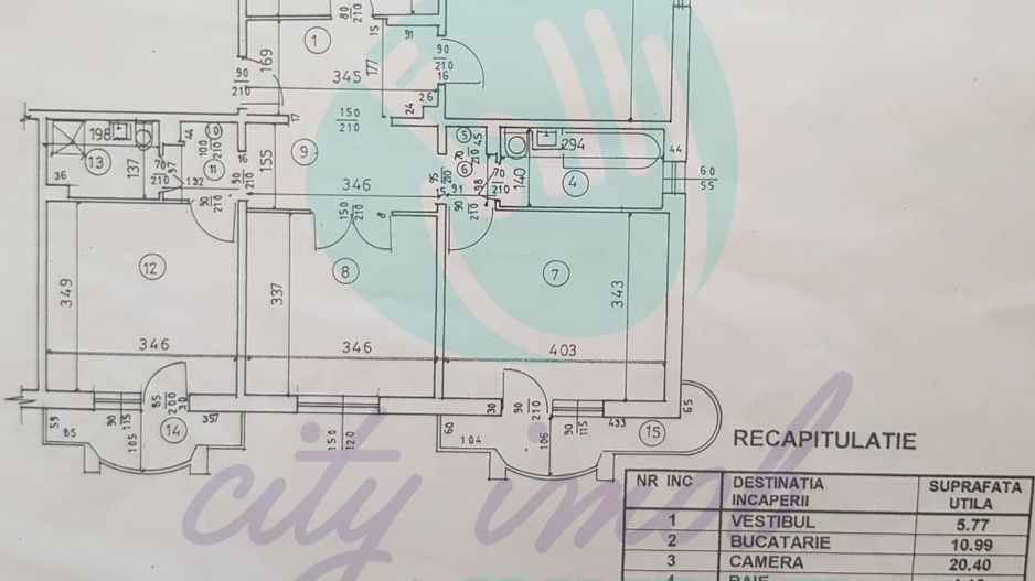 4 camere decomandate in zona Mall Vitan - Poză 16