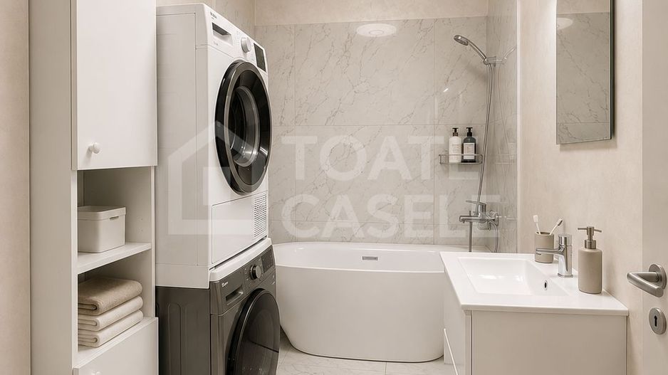 Apartament 3 camere, mobilaat, utilat, parcare, Beta Residence - Chinteni - Poză 9
