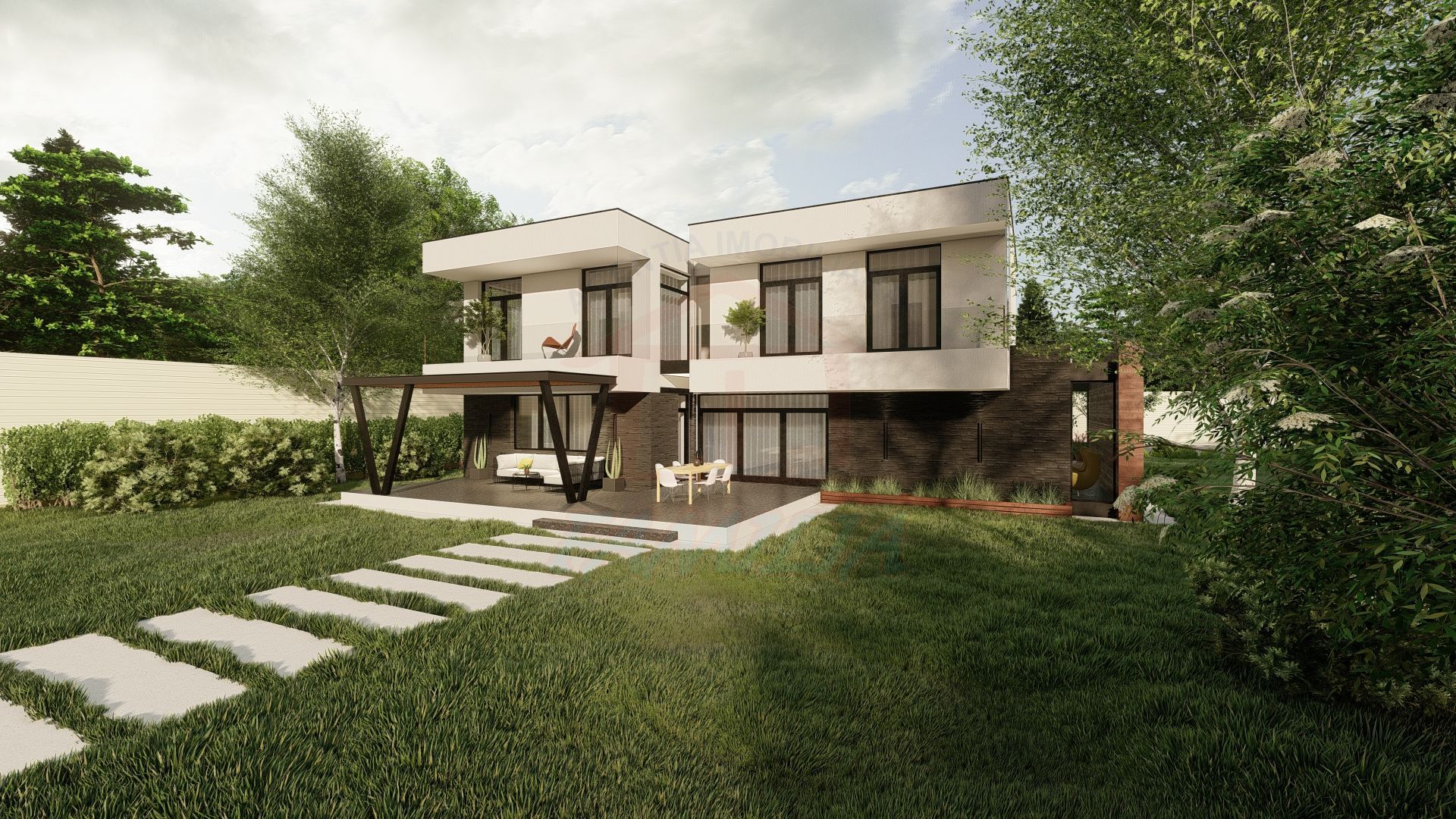 Casă de Vis în Devenire: Vilă Modernă cu Potențial imens - Poză 14