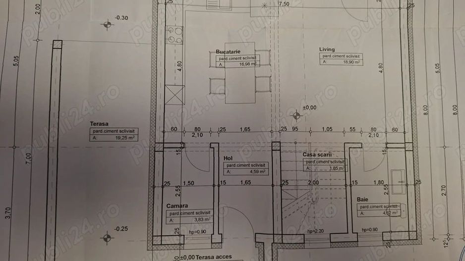 Vand casa tip P+M Martinesti - Poză 5