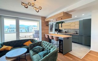 Penthouse cu 4 camere, terasă de 57 mp, priveliște - Kasper Coresi - Poză 2