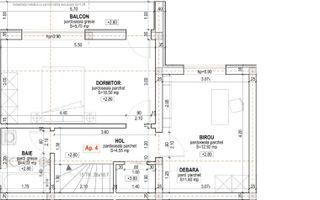 Casă de tip quadruplex, 3 camere,  teren 170 mp – Cartierul Arhitectilor - Schiță 11