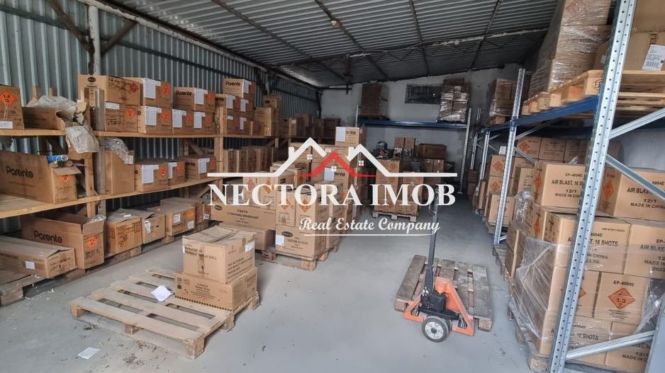 NECTORA IMOB-Hala 240 mp cu Teren 1.500 mp, Utilitati, Curte betonata - Poză 6