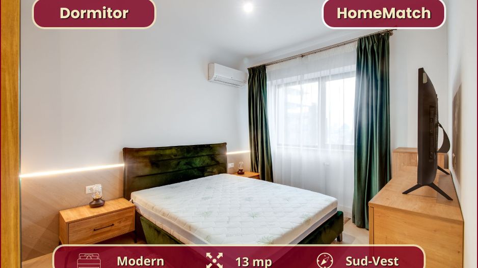 Cortina North || 2 camere || Finisaje de lux || Parcare || Comision 0% - Poză 7