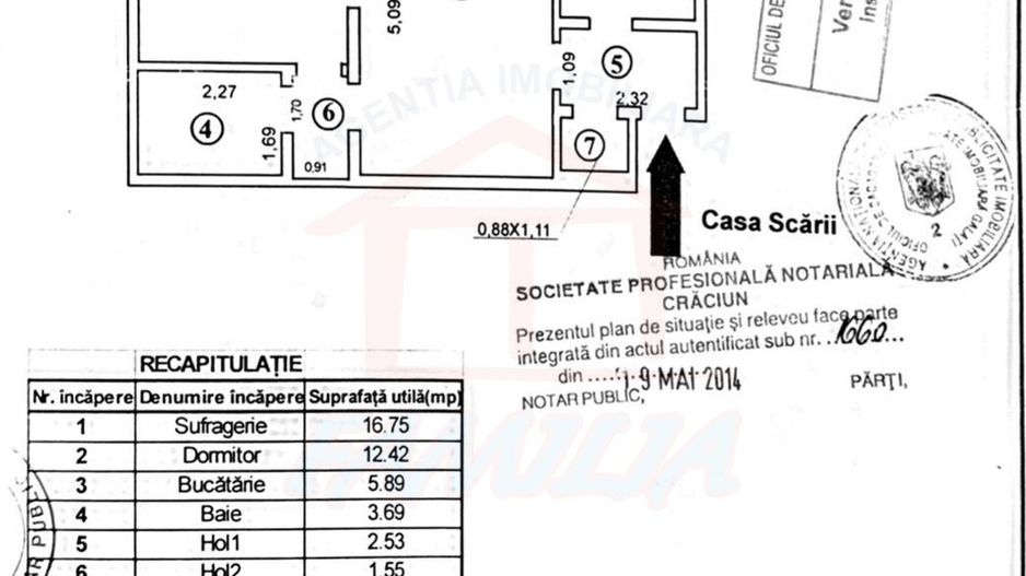 52.ooo euro NEGOCIABIL!!!, 2 camere, mobilat si utilat, Micro16 - Poză 4