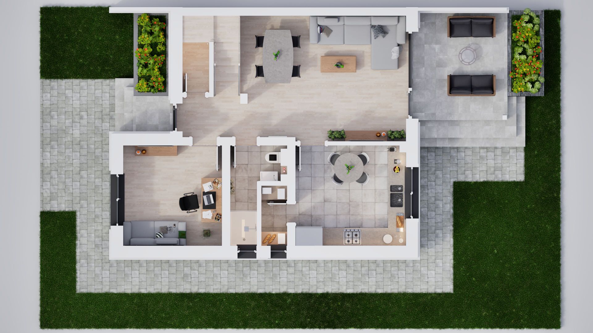 Casa tip duplex - 306 mp teren - Sura Mica - Schiță 6