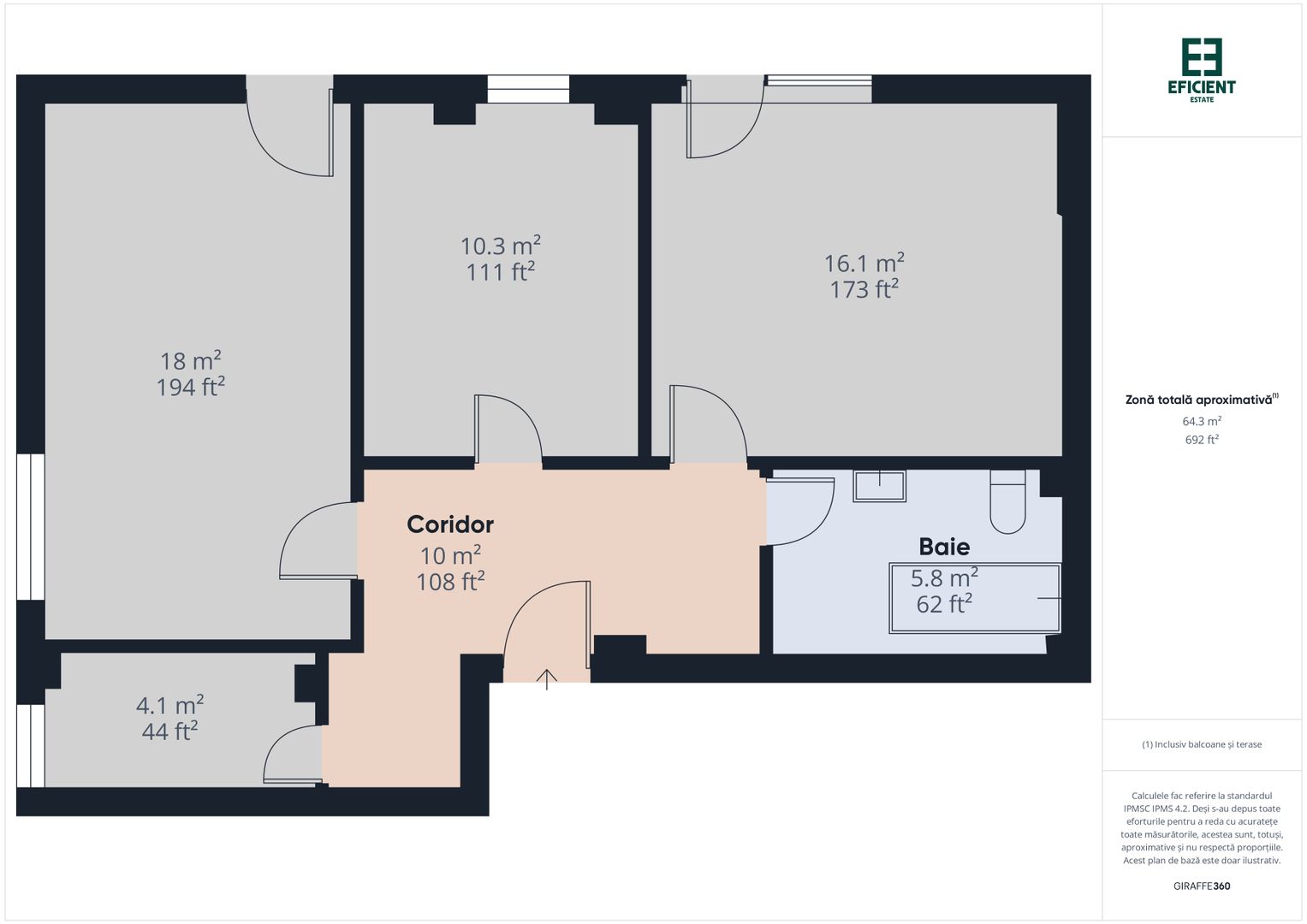 Rate la dezvoltator - Apartament cu 2 camere Zona Șagului - Timișoara - Poză 10