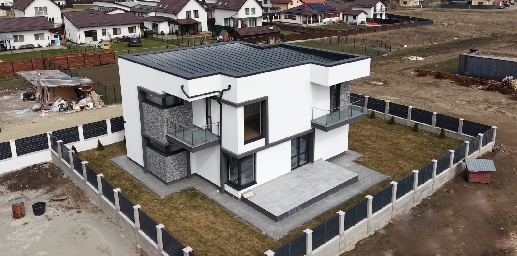 Casă individuală modernă de vânzare – Sânpetru, Brașov - Poză 9