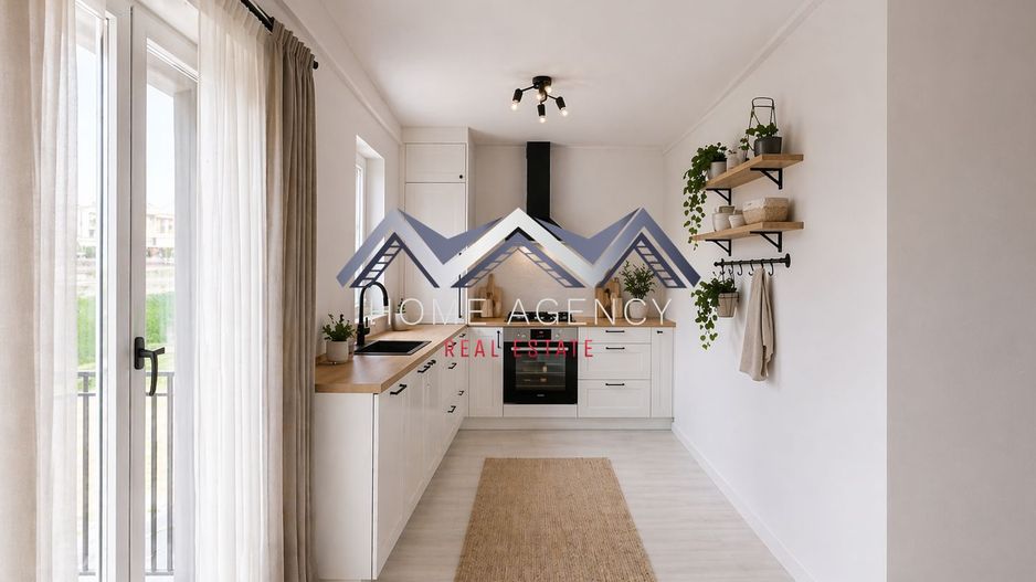 Apartament 2 camere Otopeni - bucătărie retrasă, parcare | preț final - Poză 1