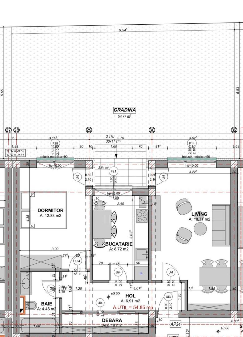 Apartament 2 camere cu grădină | COMISION 0% | Zona Doamna Stanca - Poză 2