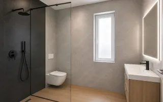COMISION 0! Duplex finalizat cu 5 camere si 3 bai. Panouri fotovoltaice. - Poză 12