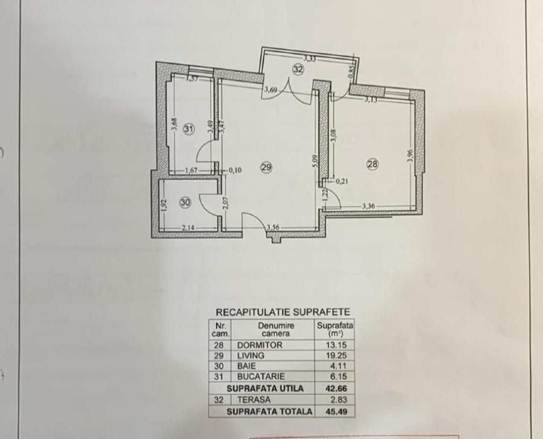 Apartament 2 camere NOU, 6 min Metrou Timpuri Noi, centrală proprie - Poză 15