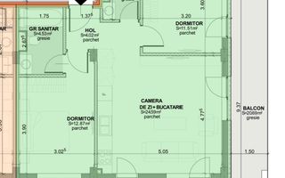 Apartament 3 camere de vanzare - bloc nou - Margeanului - Poză 7