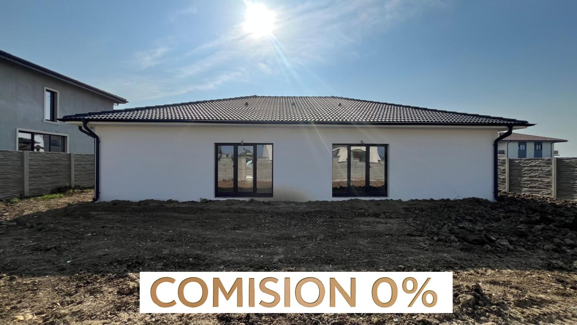 COMISION 0% | Duplex pe parter Mosnita Noua | 72 mp utili | 3 camere. - Poză 1