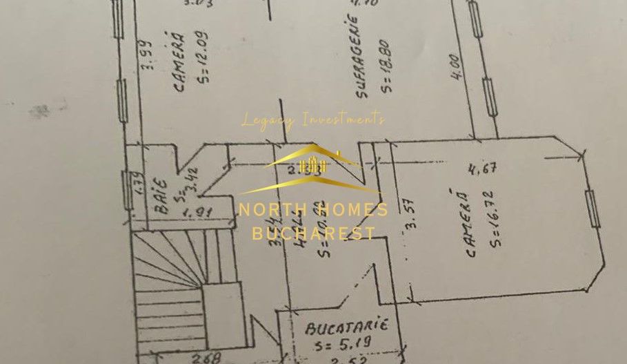 Apartament in Vila de vanzare -Ion Mihalache - Poză 9