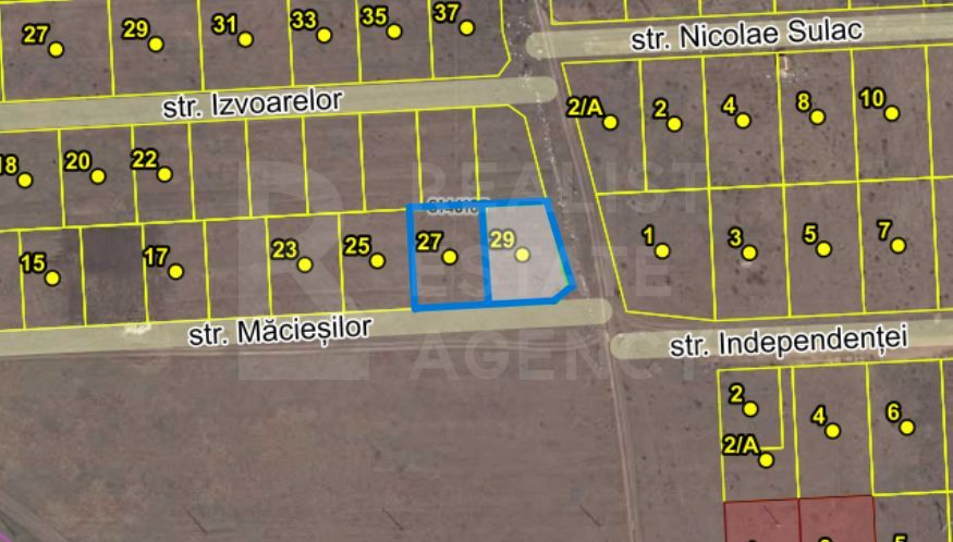 Vânzare, teren pentru construcție, 6 ari, strada Măceșilor, Tohatin - Poză 2