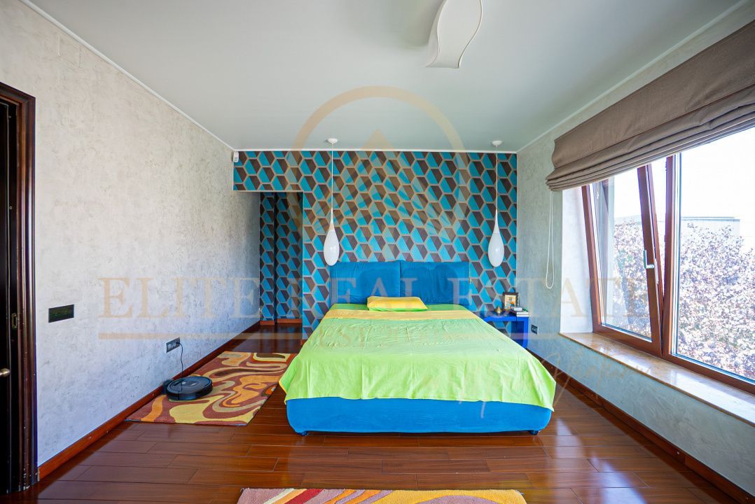 Mamaia Sat - Vila moderna, dotari premium, curte mare, vedere la lac! - Poză 30