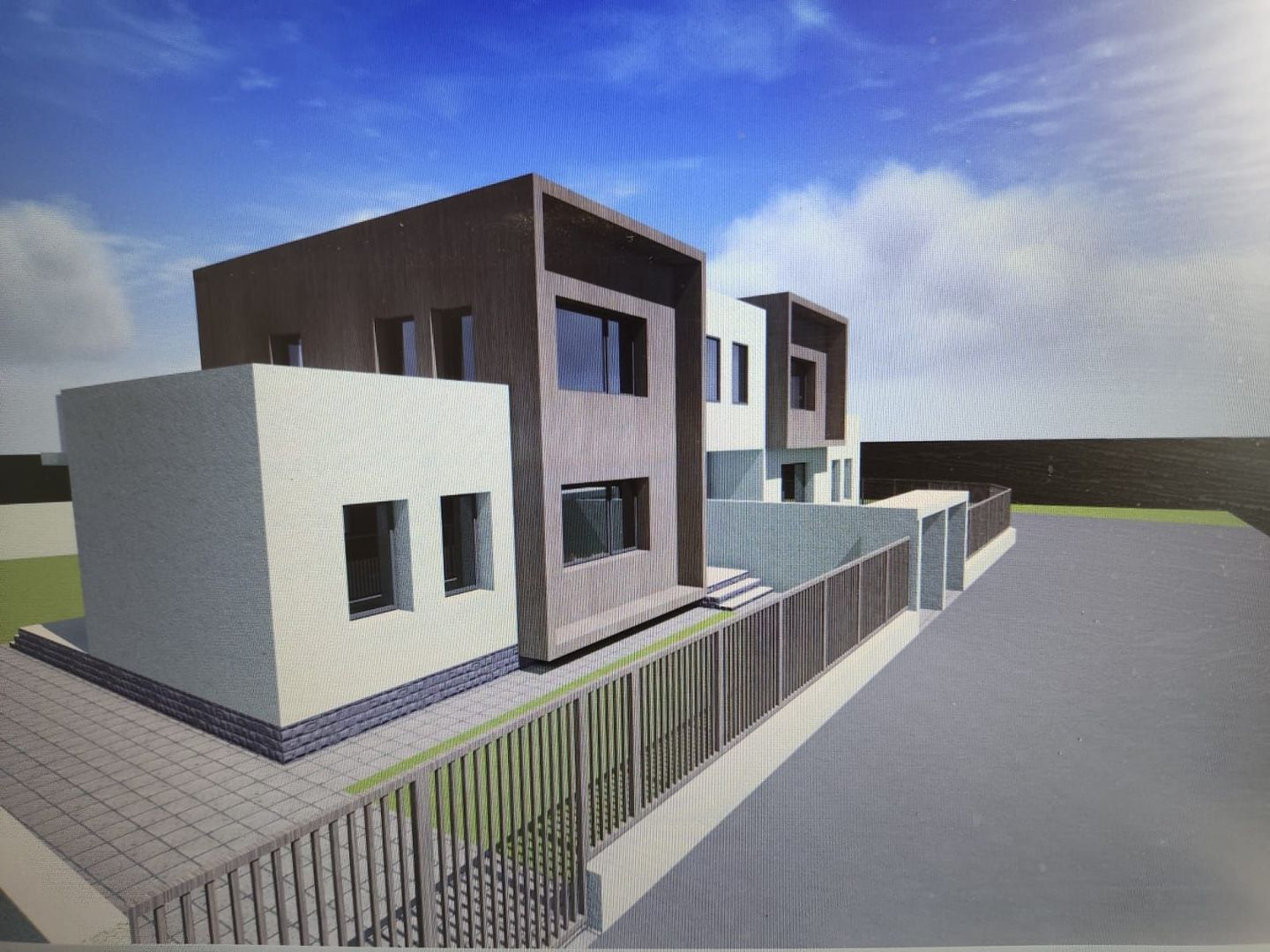 Duplex spatios, design modern cu 3 camere, Sacalaz - Poză 11