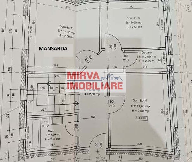 🏡 Vilă modernă cu 5 camere – Mănești - Schiță 58