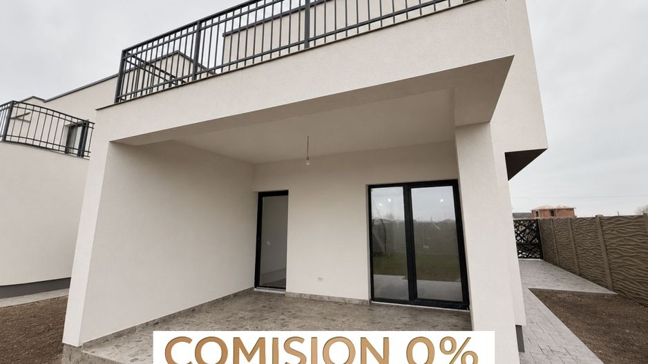 COMISION 0%, Casa Individuala, 4 Camere, 105 mp si 350 Teren, SACALAZ - Poză 1