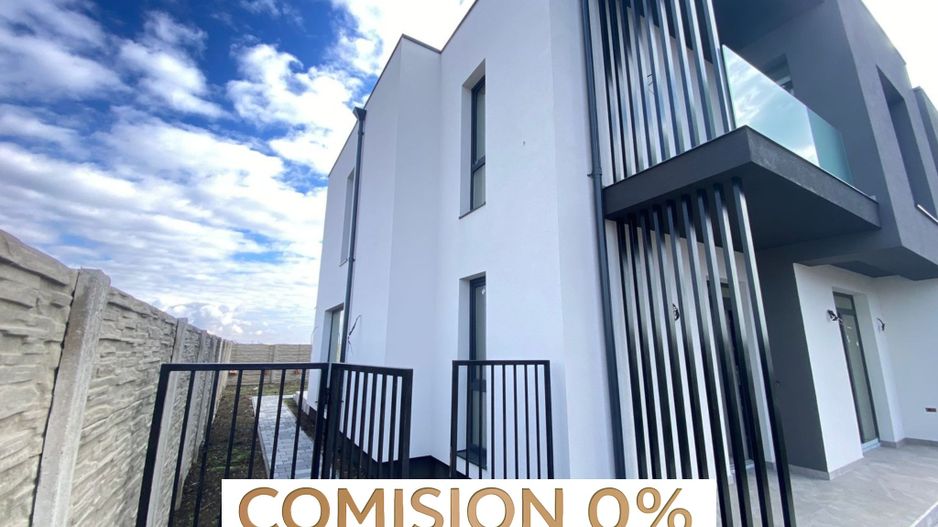 COMISION 0, CASĂ MODERNĂ IN SACALAZ, 5 Camere, 107mp Utili, 300mp Teren - Poză 1