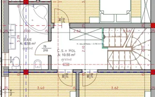 Duplex 4 camere | 120 mp utili | 180 mp curte | P+ET+POD | Floresti - Poză 78
