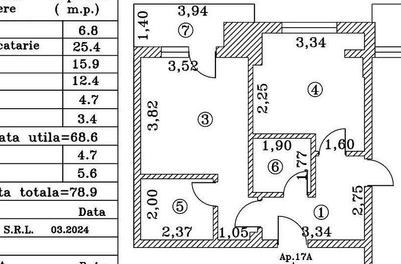 Apart 3 camere Titan Grigorescu Bloc NOU  Comision 0% - Poză 2