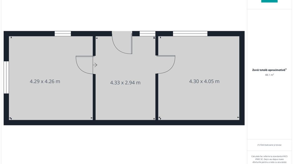 Casă modestă cu 3 camere de renovat în Mișca - Poză 8