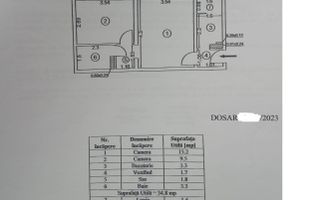 2 camere Brancoveanu - Lamotesti, 1/4, mobilat si utilat, parcare!