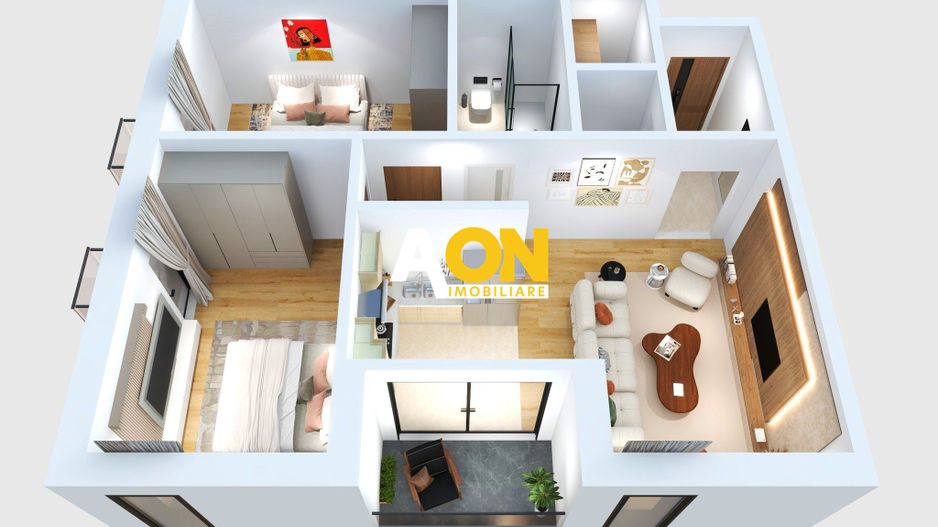 Apartament 3 camere, în zonă rezidențială exclusivistă, Cetate - Poză 2