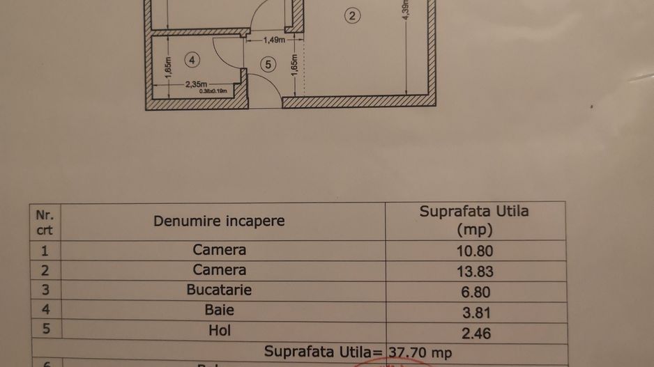 Apartament 2 camere semidecomandat Dimitrie Leonida 3 min - Poză 8