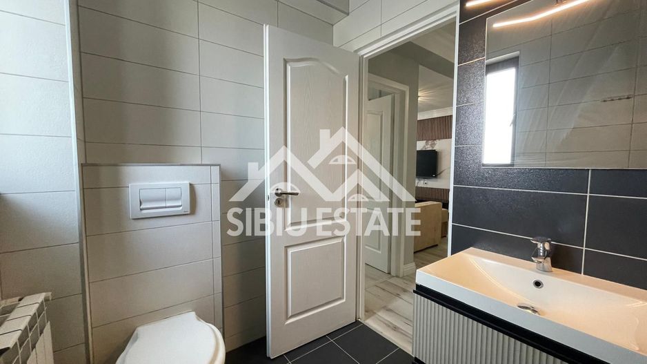 Apartament la Villa central 2 camere, parcare subterana Sibiu - Poză 7