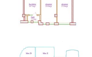 Vânzare, apartament, 2 camere, strada Cartușa, Durlești - Poză 2
