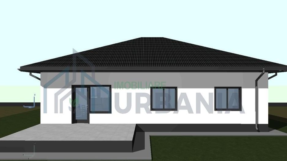 Casă de vânzare în Dancu – 3 dormitoare, 2 băi, living open space - Poză 4