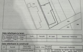 Casă de vânzare pe strada Sabarului - Schiță 14