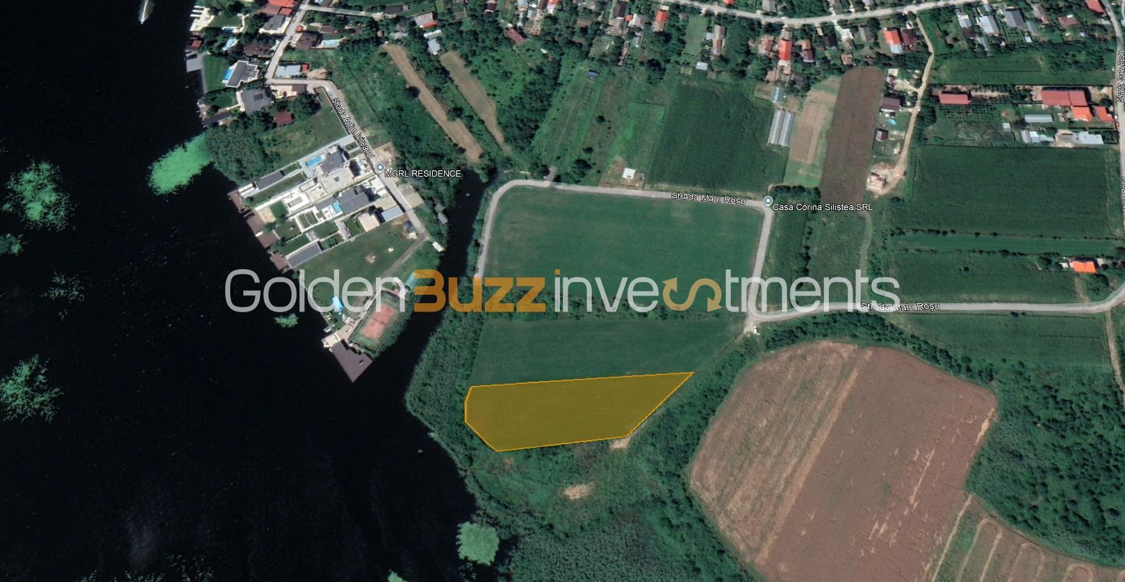 Teren exclusiv 3.800 mp pe malul Lacului Snagov | 38 m deschidere LAC - Poză 5