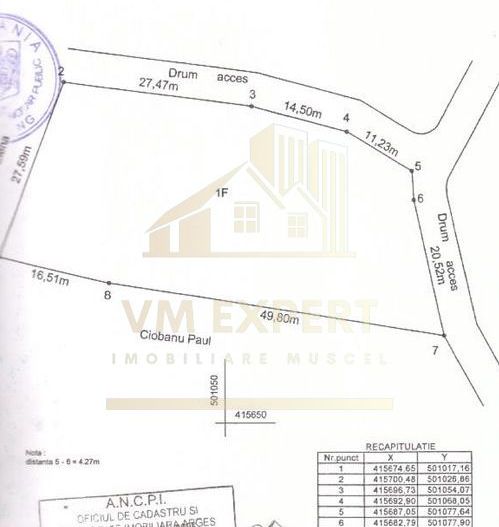 TEREN 1617 MP CAMPULUNG-MUSCEL - Poză 2