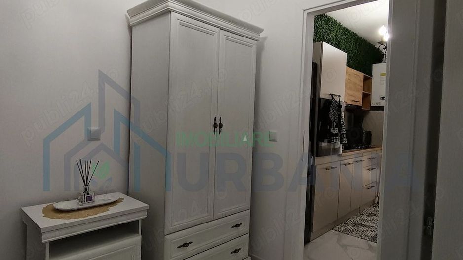 Apartament decomandat cu 1 cameră, etaj 1, bloc nou, 30 mp, parcare inclusă, Lunca Cetățuii - Poză 3