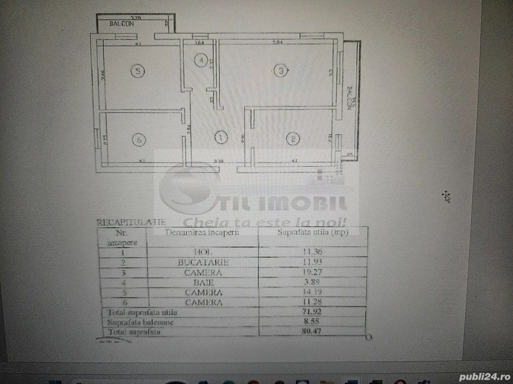 Apartament 3 cam decomandat -72 mp -Poitiers-145.000 euro - Poză 10