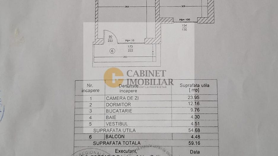 2 Camere | Utilat & mobilat | Parcare Inclusa | New Point 1 | Centrala - Schiță 20