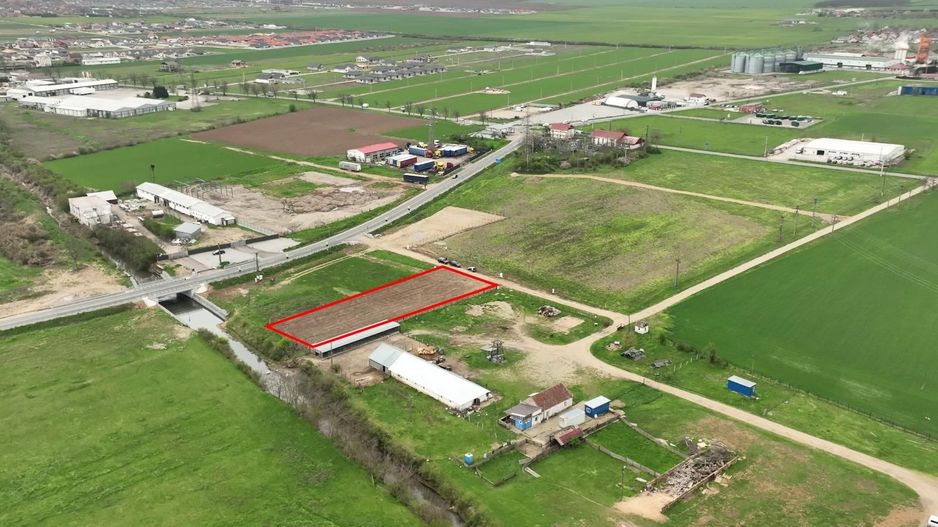 Teren industrial Santandrei cu acces de pe centura - Poză 1