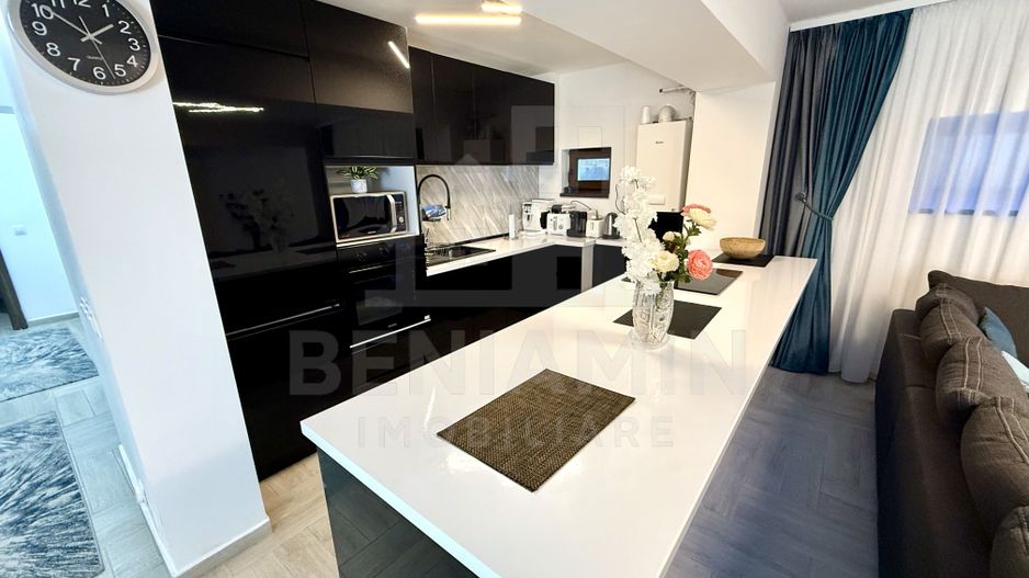 3 camere - 92mp - 2017 -mobilat -utilat - centrala - Gradina Botanica - Poză 3