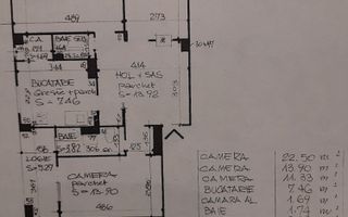 Apartament 3 camere 76mp Gheorgheni Cipariu - Poză 9