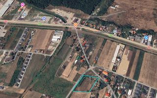 Teren intravilan 5636mp cu potențial de dezvoltare comerciala/servicii - Poză 3