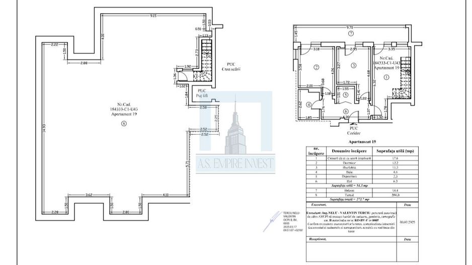 Apartament 2 camere, parcare, boxa , terasa 204 mp-zona Bartolomeu - Poză 10