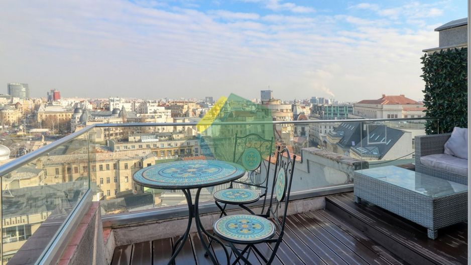 Studio 2 niveluri, terasă 11 mp, vedere spectaculoasă-Calea Victoriei - Poză 1