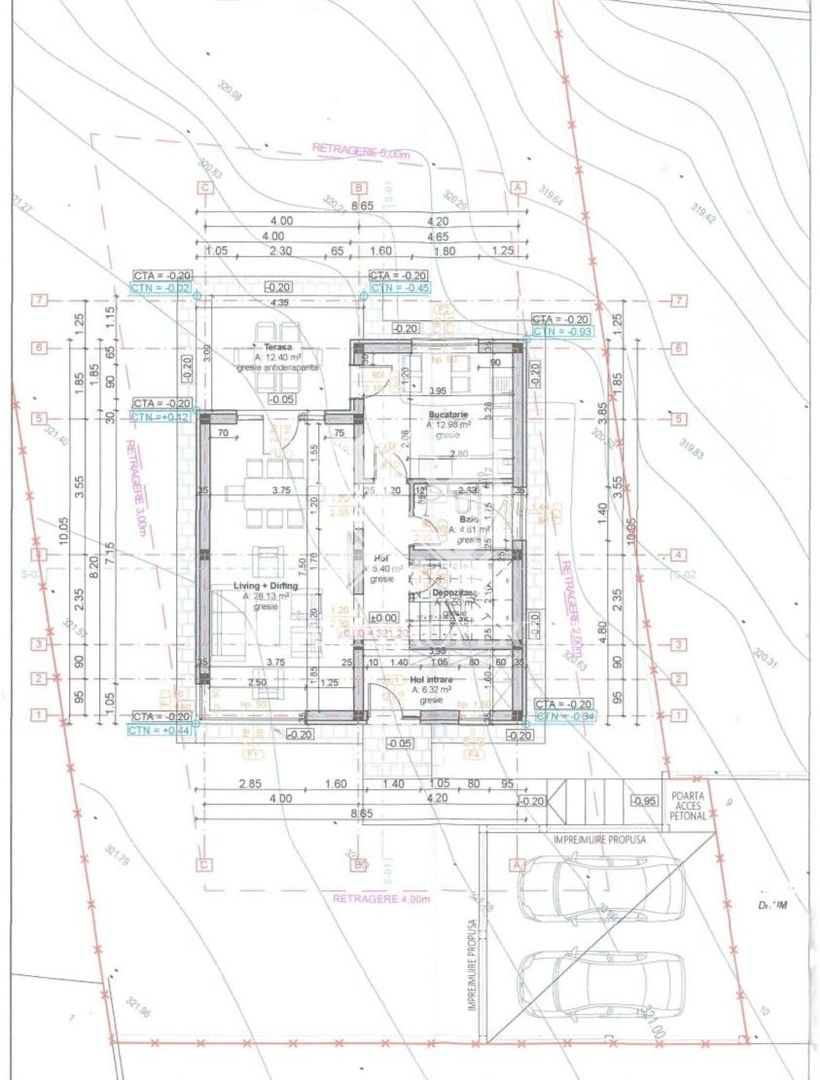 COMISION 0%! Casa de vanzare, 4 camere, 3 bai, zona Campenesti - Poză 14