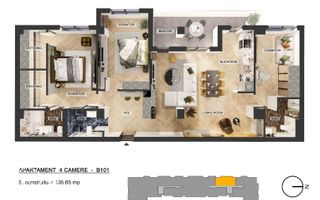 Apartamente 4 camere, Pipera, comision 0 % - Poză 19